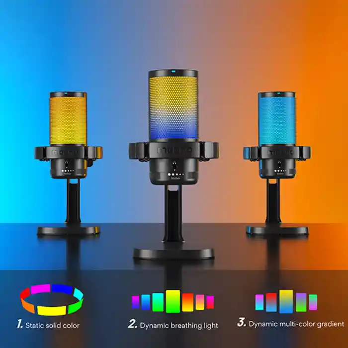 Maono DGM20 GamerWave Condenser USB Gaming RGB Microphone